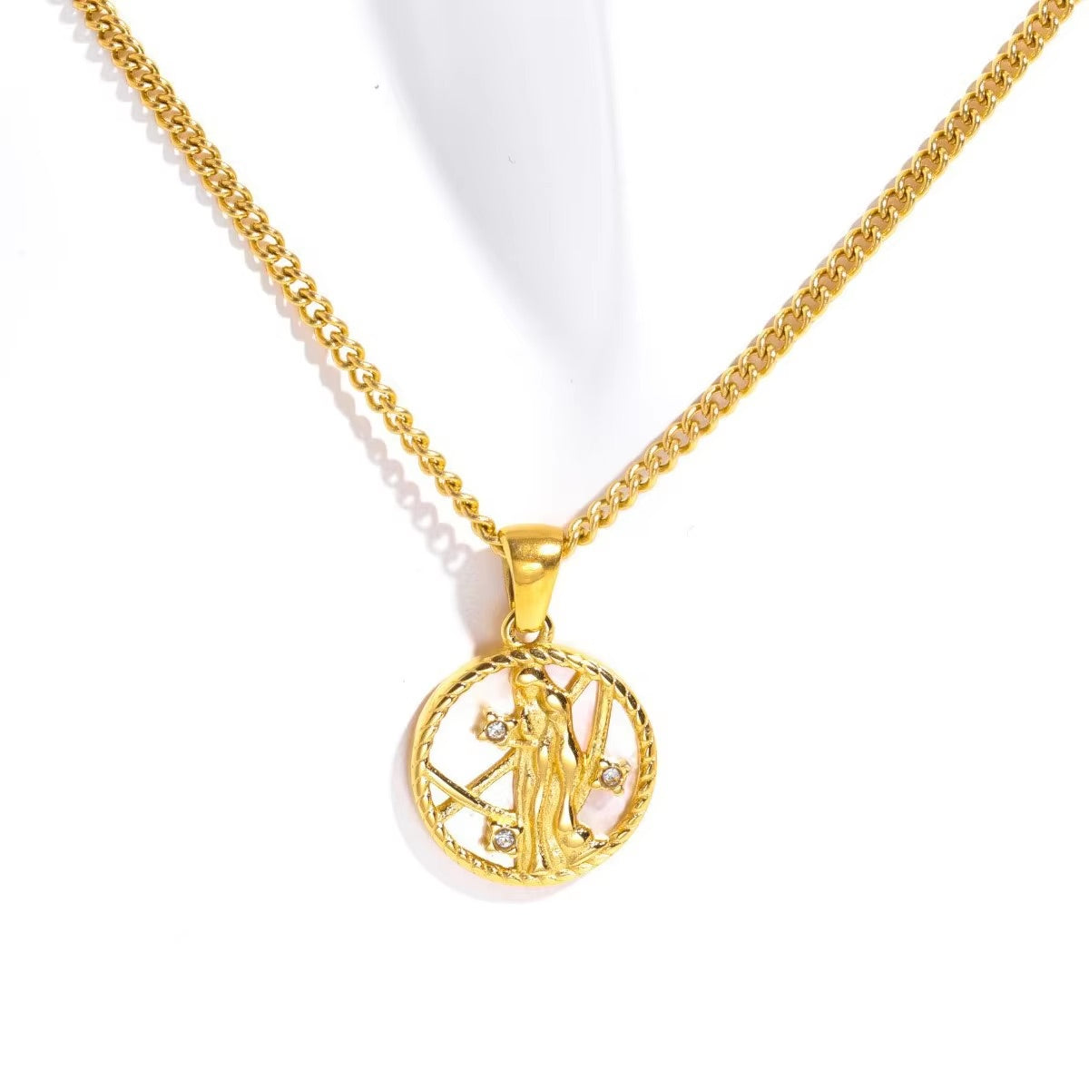 Sacred Grace Virgo Necklace