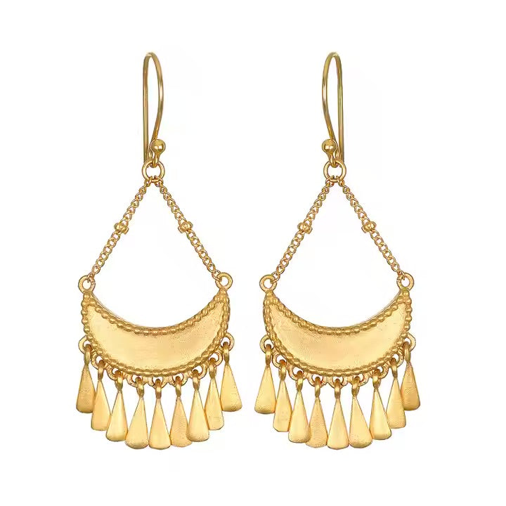 Ethereal Moon Chime Earrings